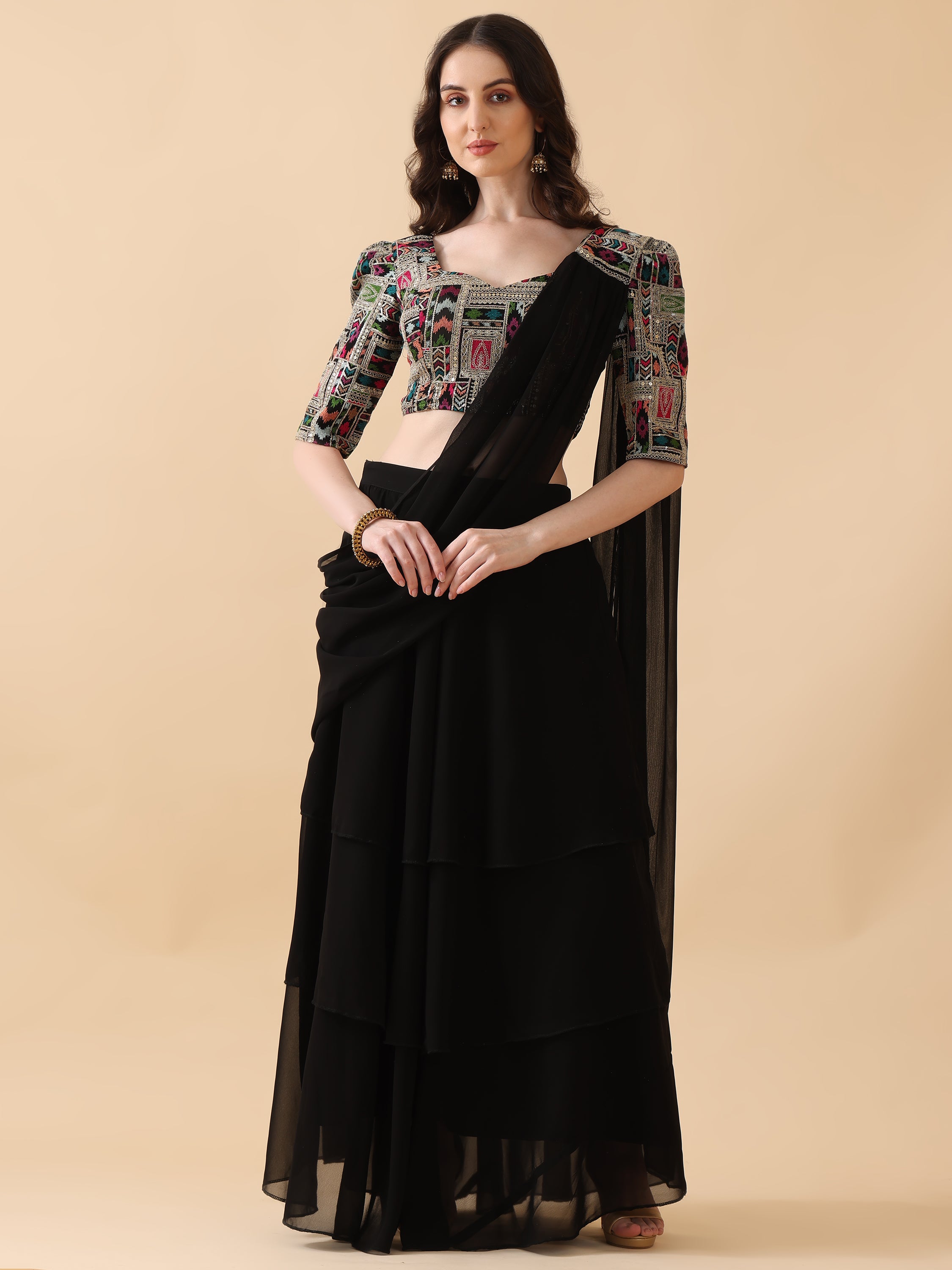 Ready to Wear Lehenga Choli Three Piece Set