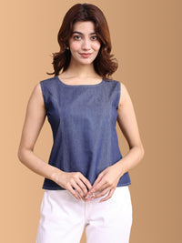 Women Denim Classic top