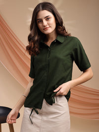 Women Solid Summer Top