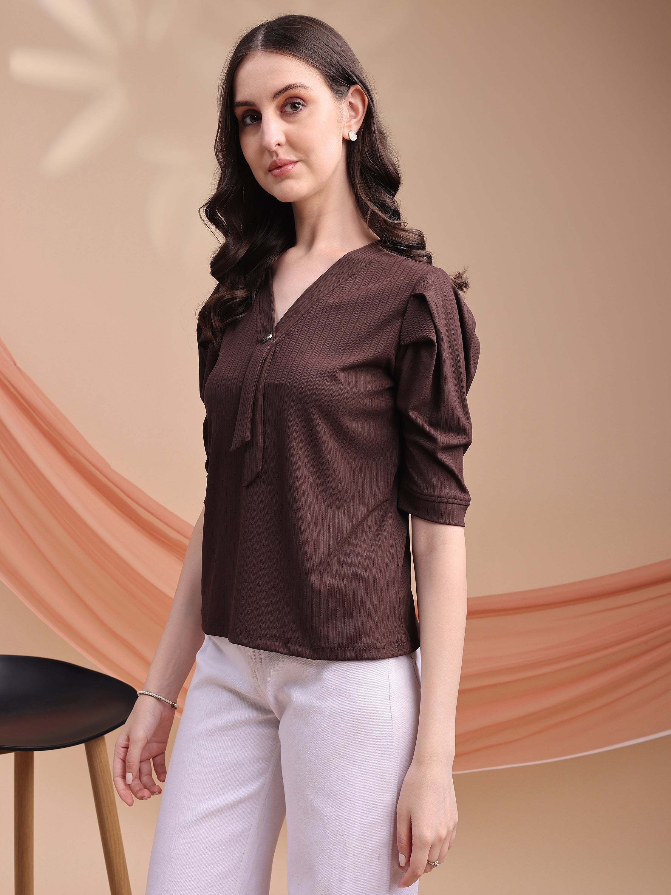 Women stretchable Casual tops