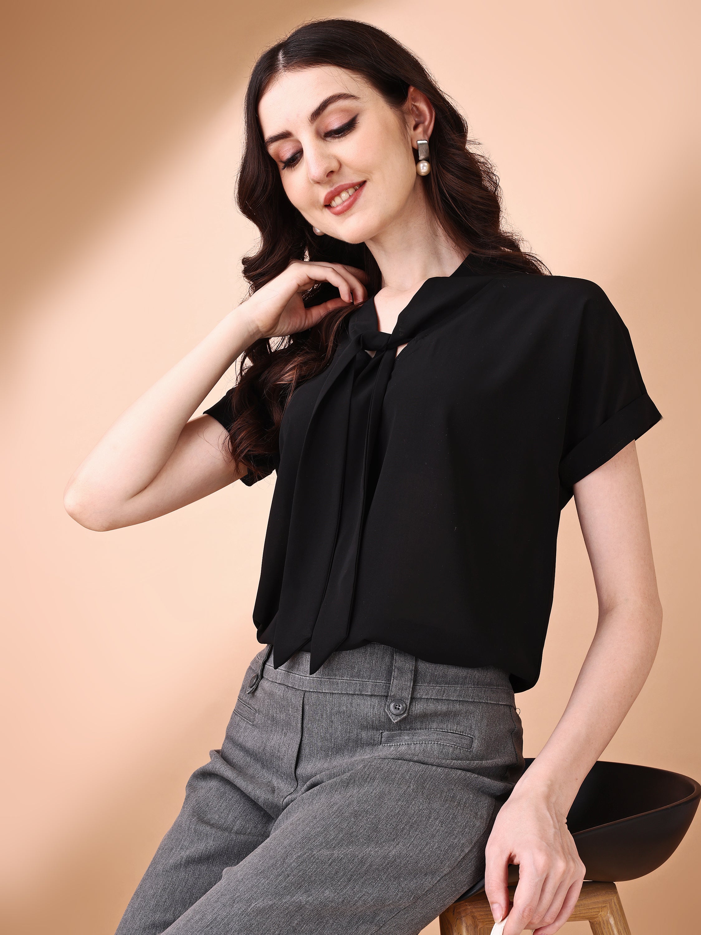 Women Western Relaxed Fit Top