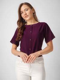 Women Solid Casual Top