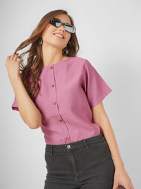 Women Solid Casual Top