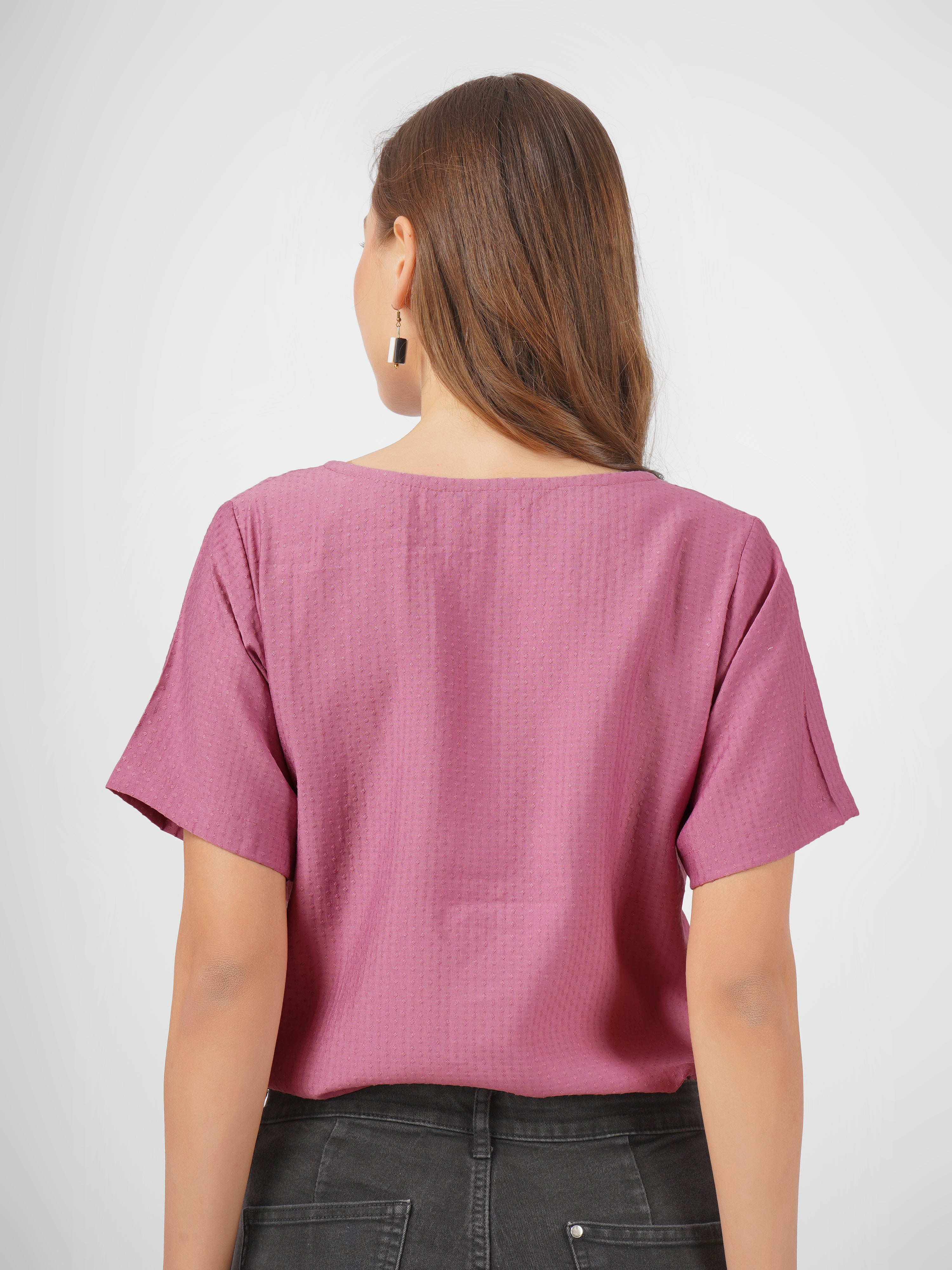Women Solid Casual Top