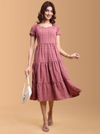Women Fit & Flared Maxi Ethnic Dresses