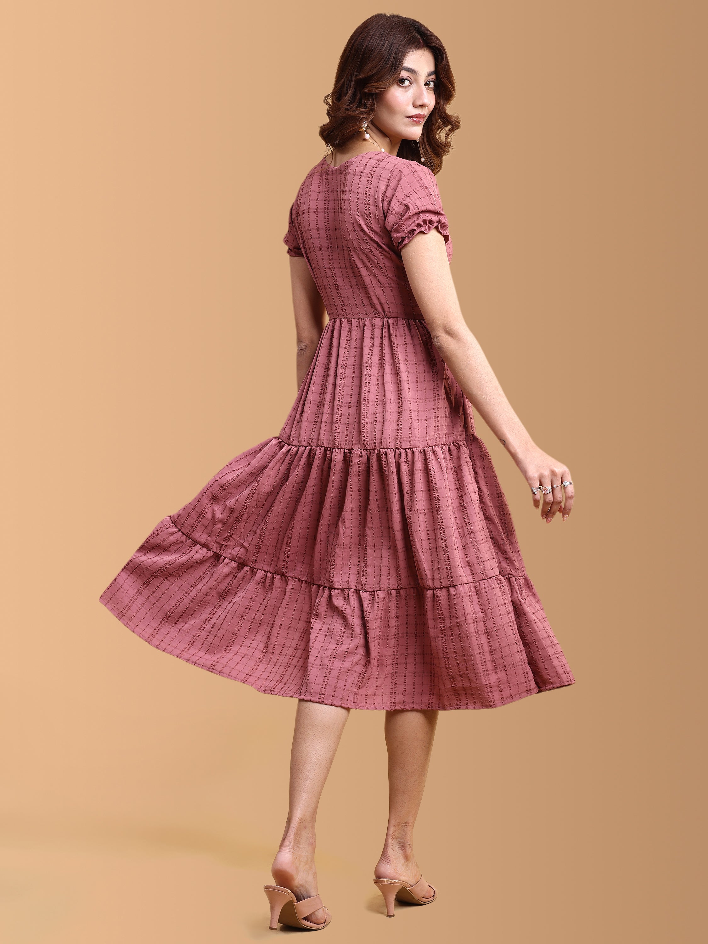 Women Fit & Flared Maxi Ethnic Dresses