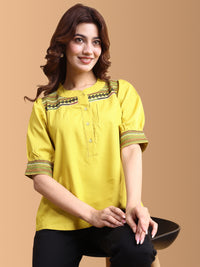 Women Embroidery Work Top