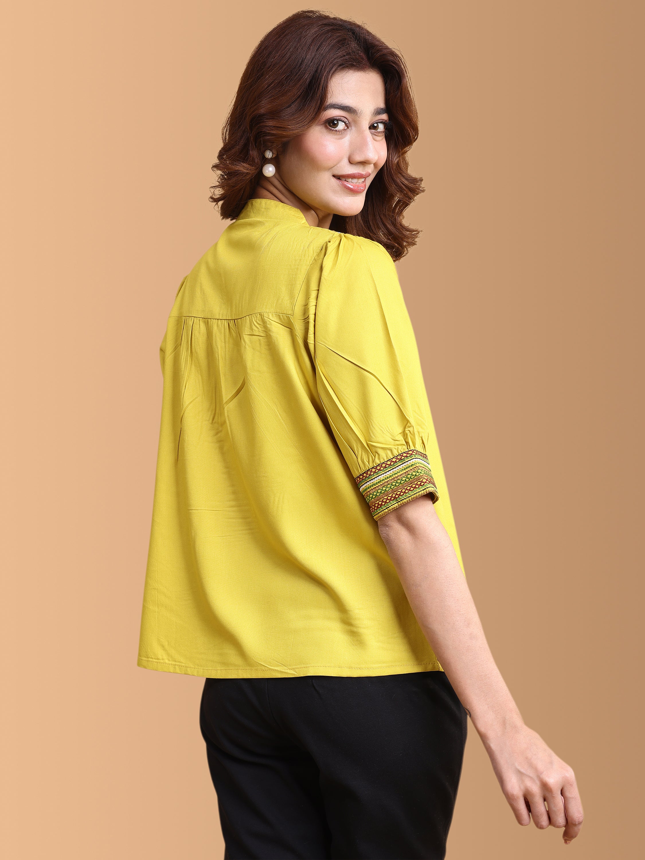 Women Embroidery Work Top