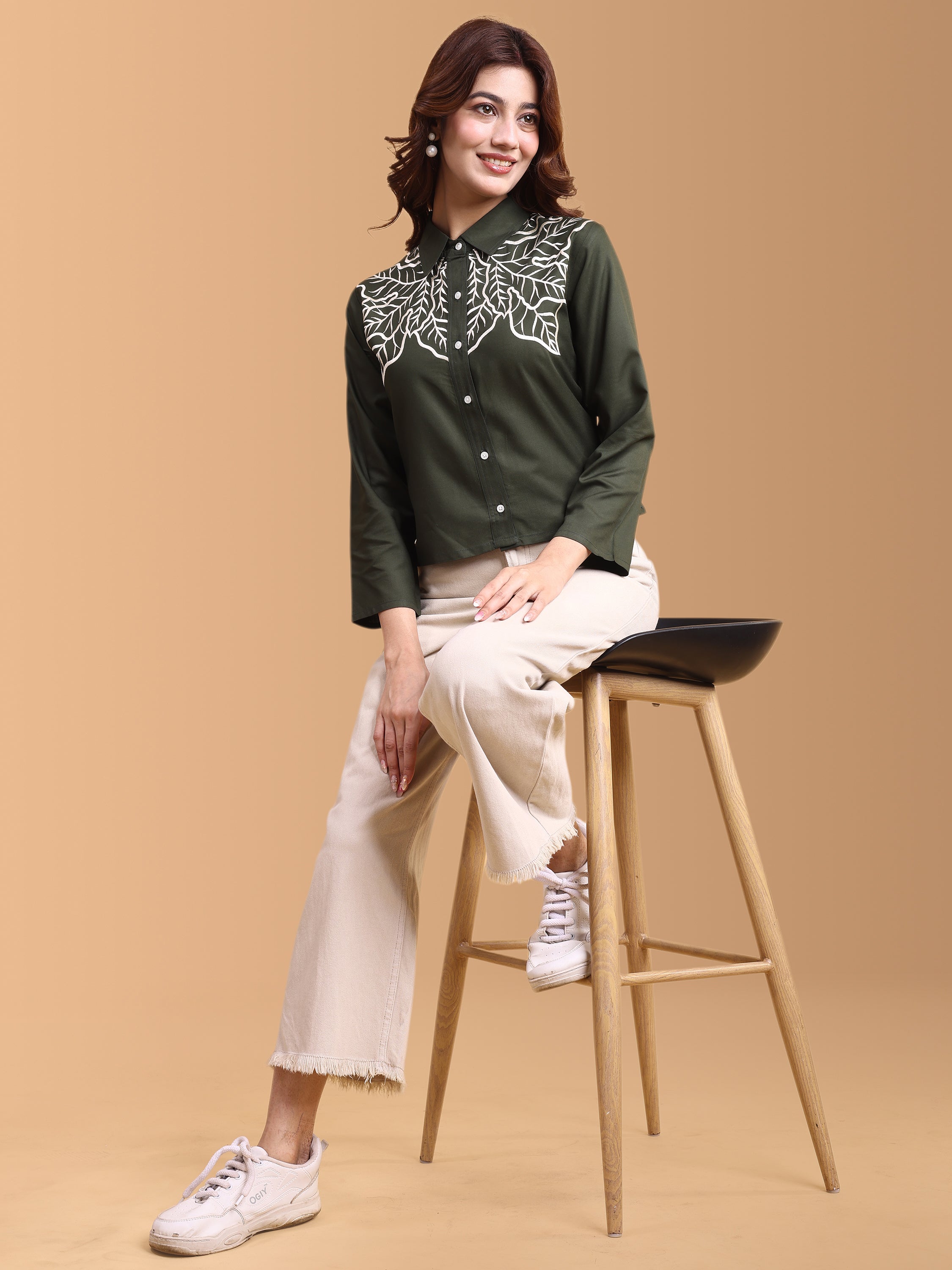 Women Embroidery Work Top