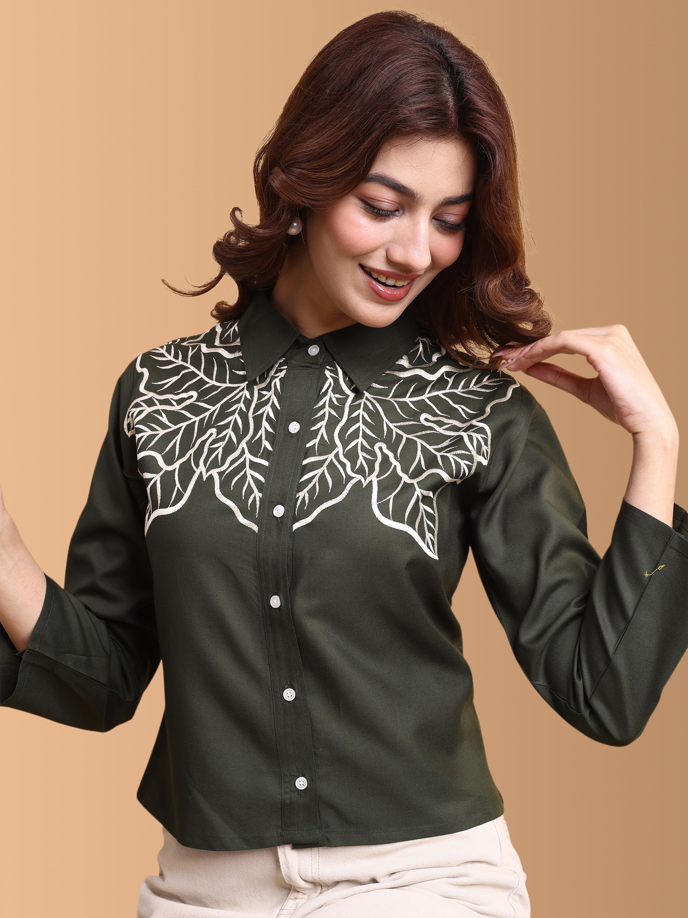 Women Embroidery Work Top