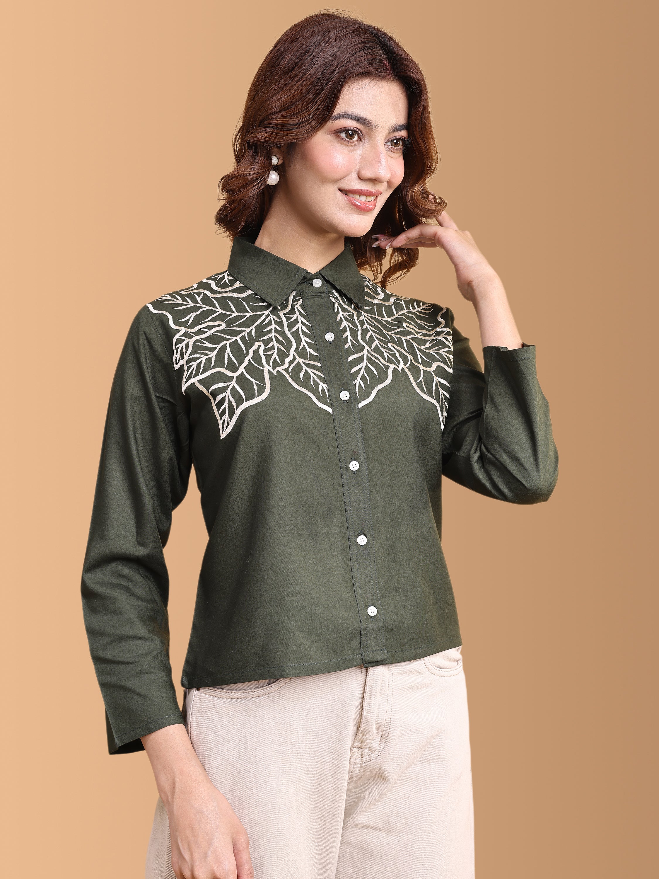 Women Embroidery Work Top