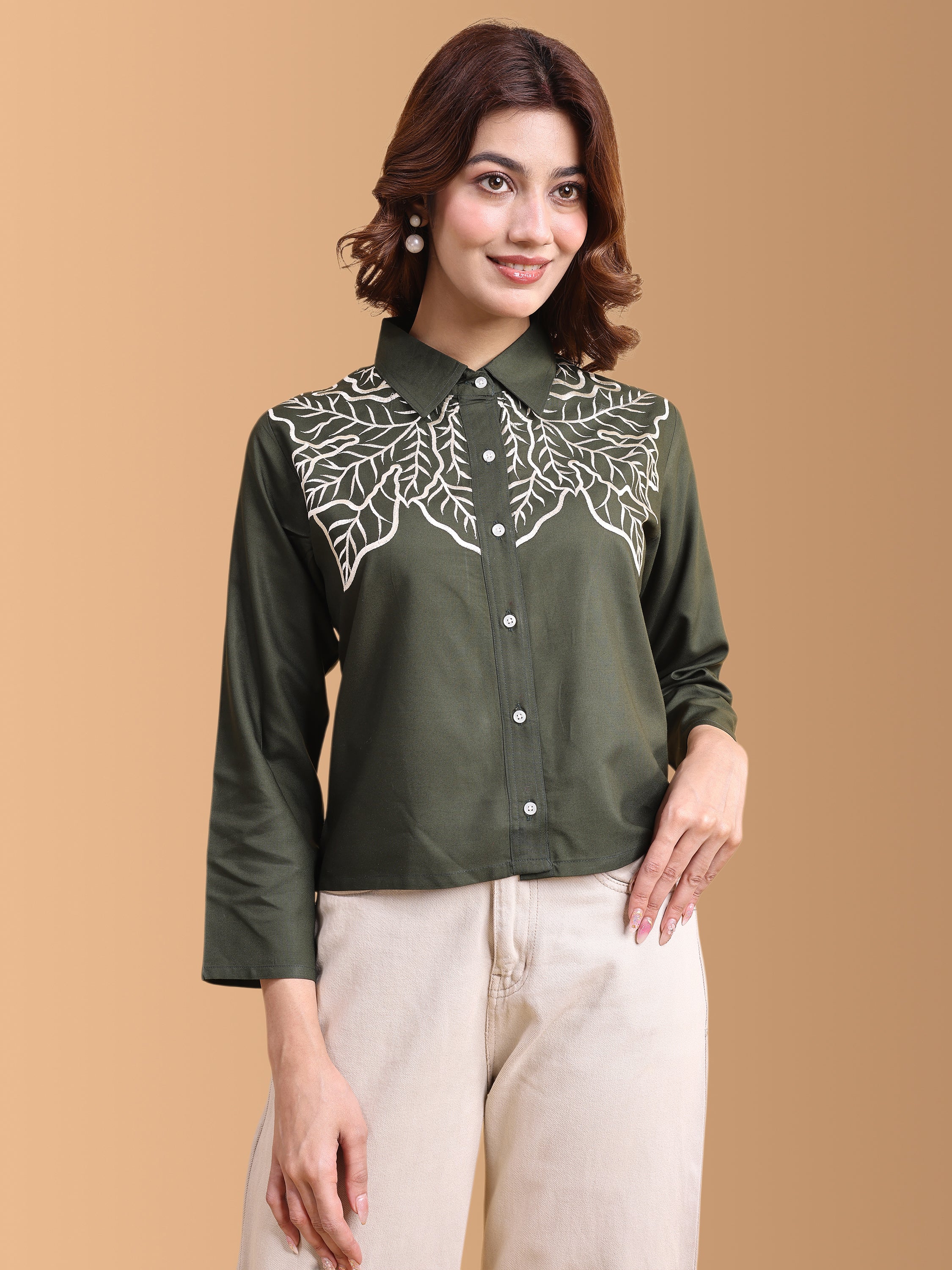Women Embroidery Work Top