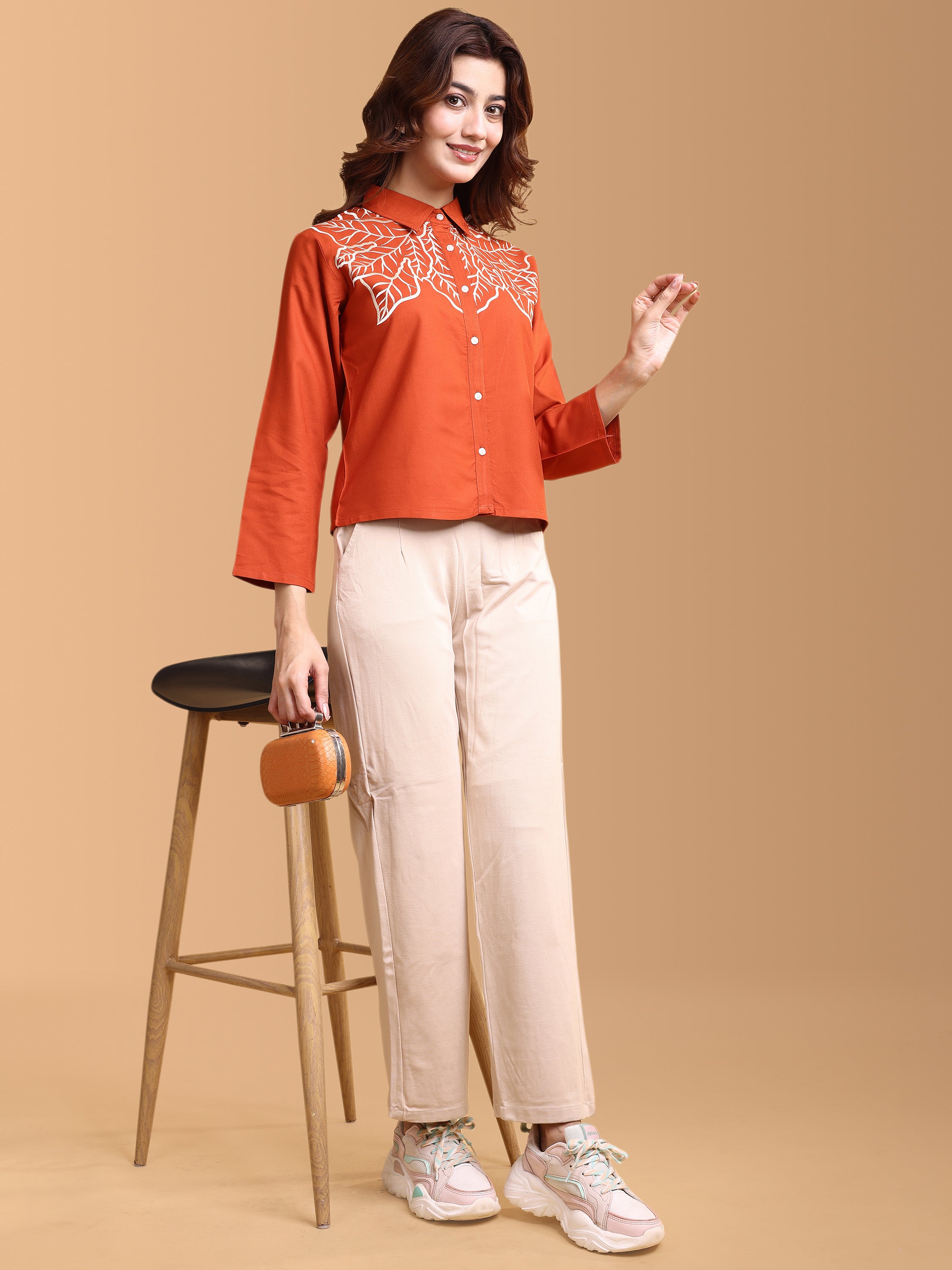 Women Embroidery Work Top