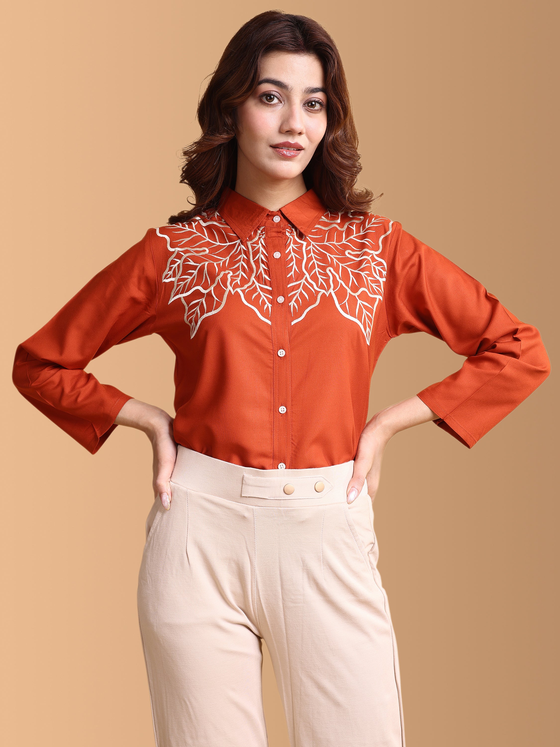 Women Embroidery Work Top