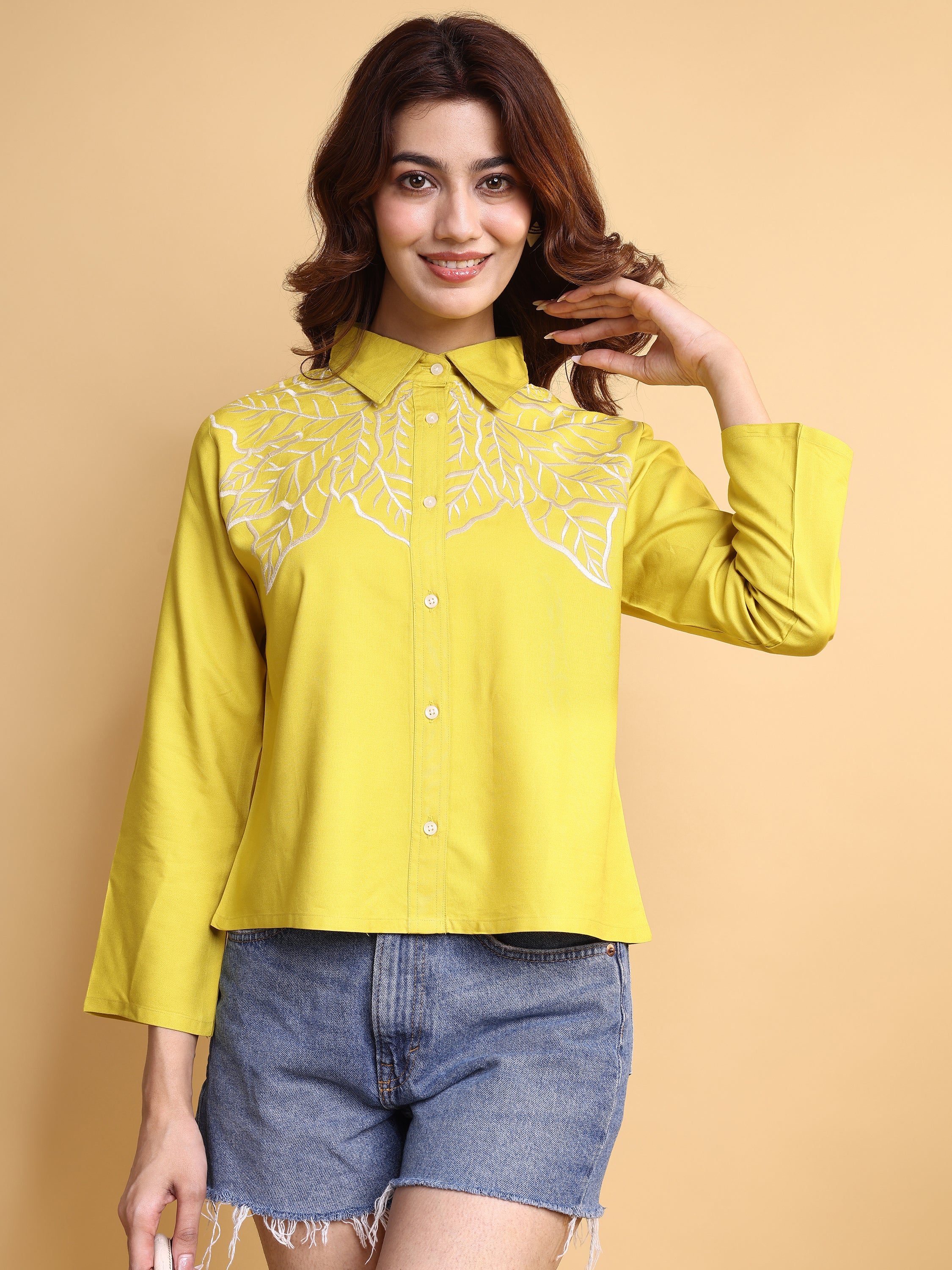 Women Embroidery Work Top