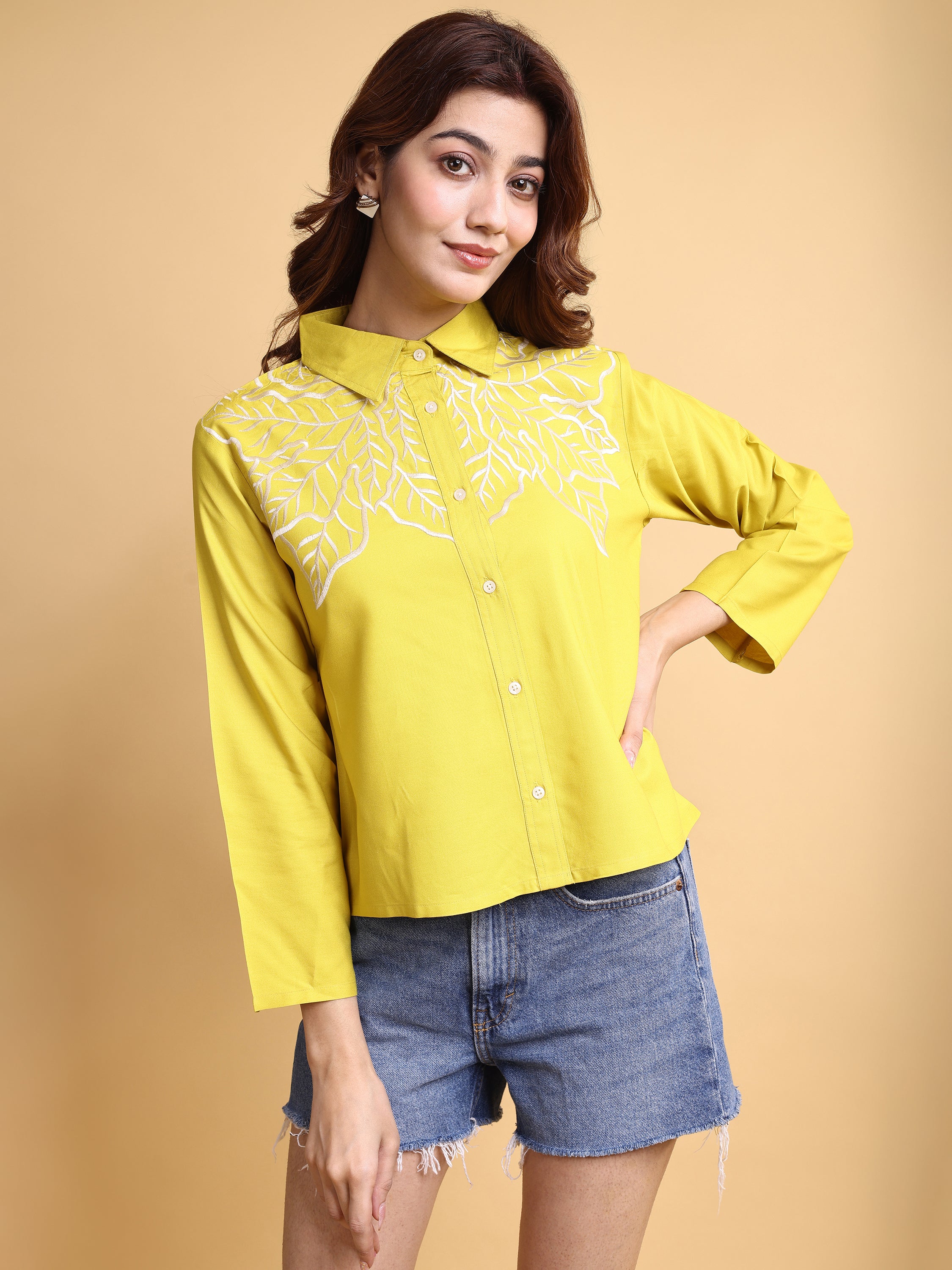 Women Embroidery Work Top