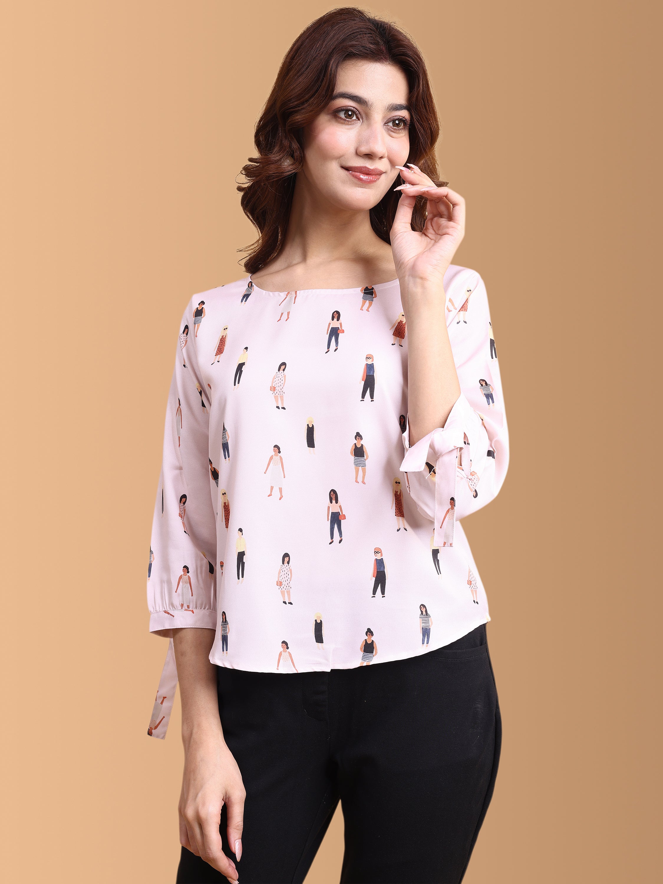 Women People Printed Top