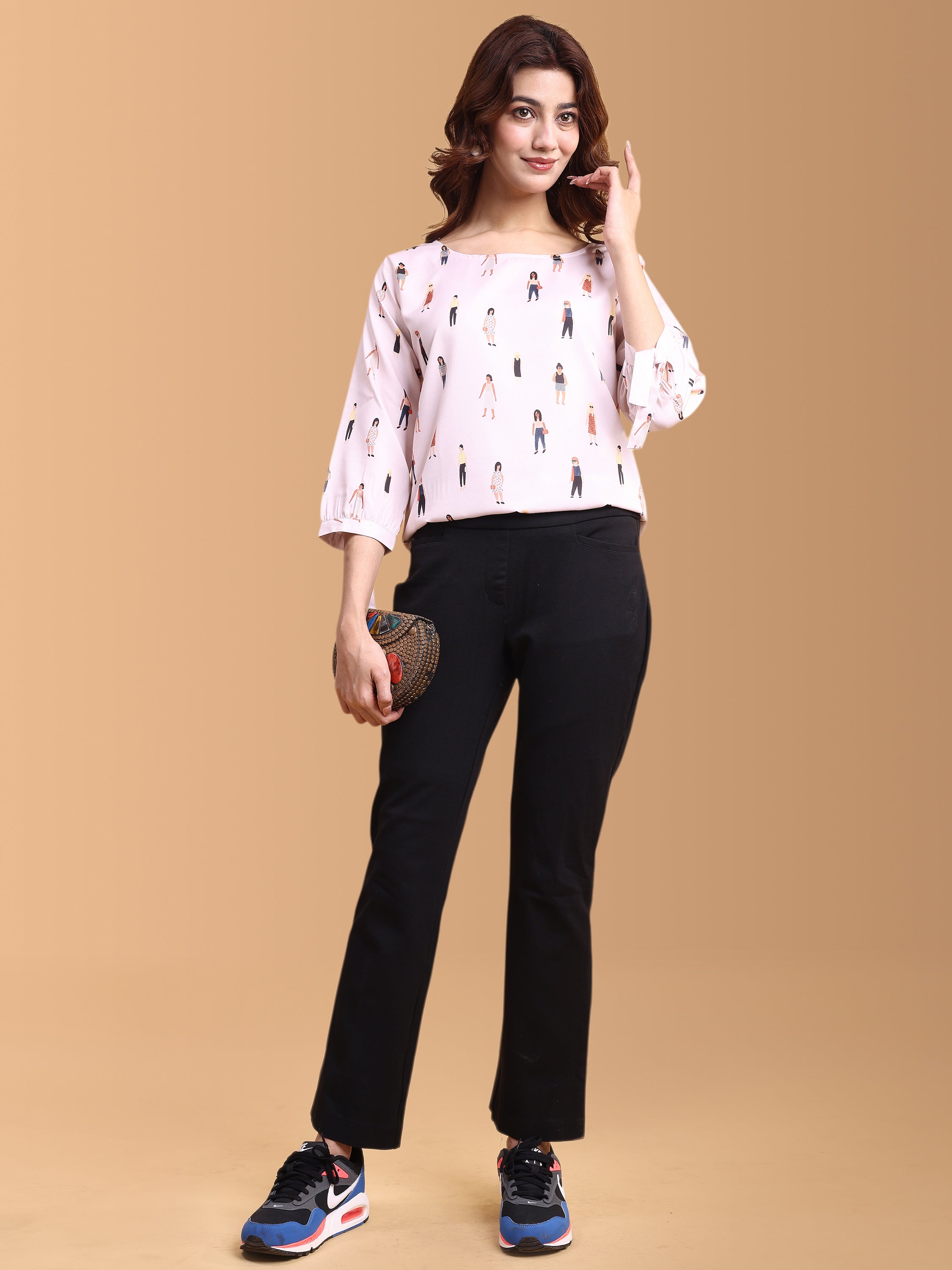 Women People Printed Top