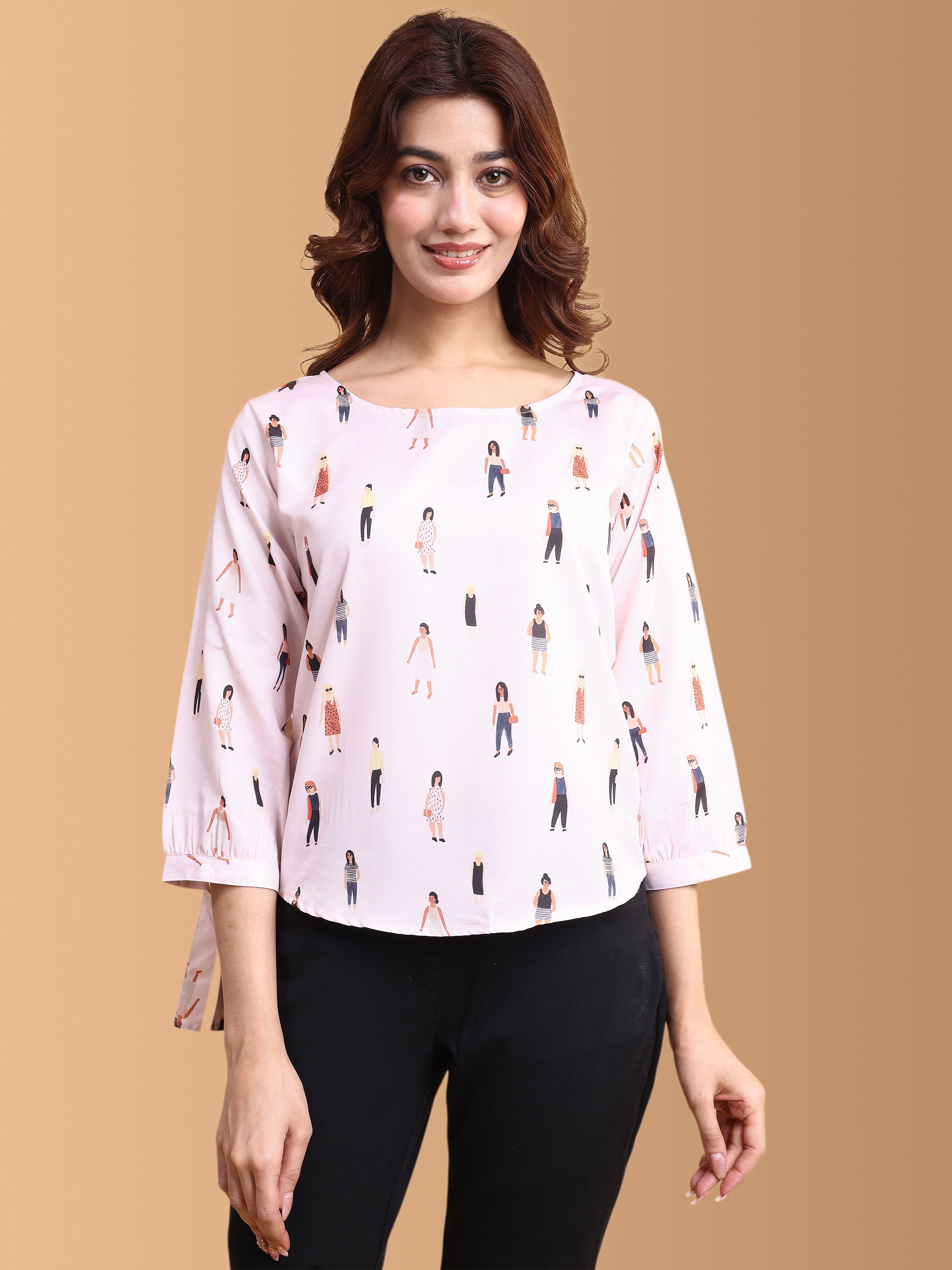 Women People Printed Top