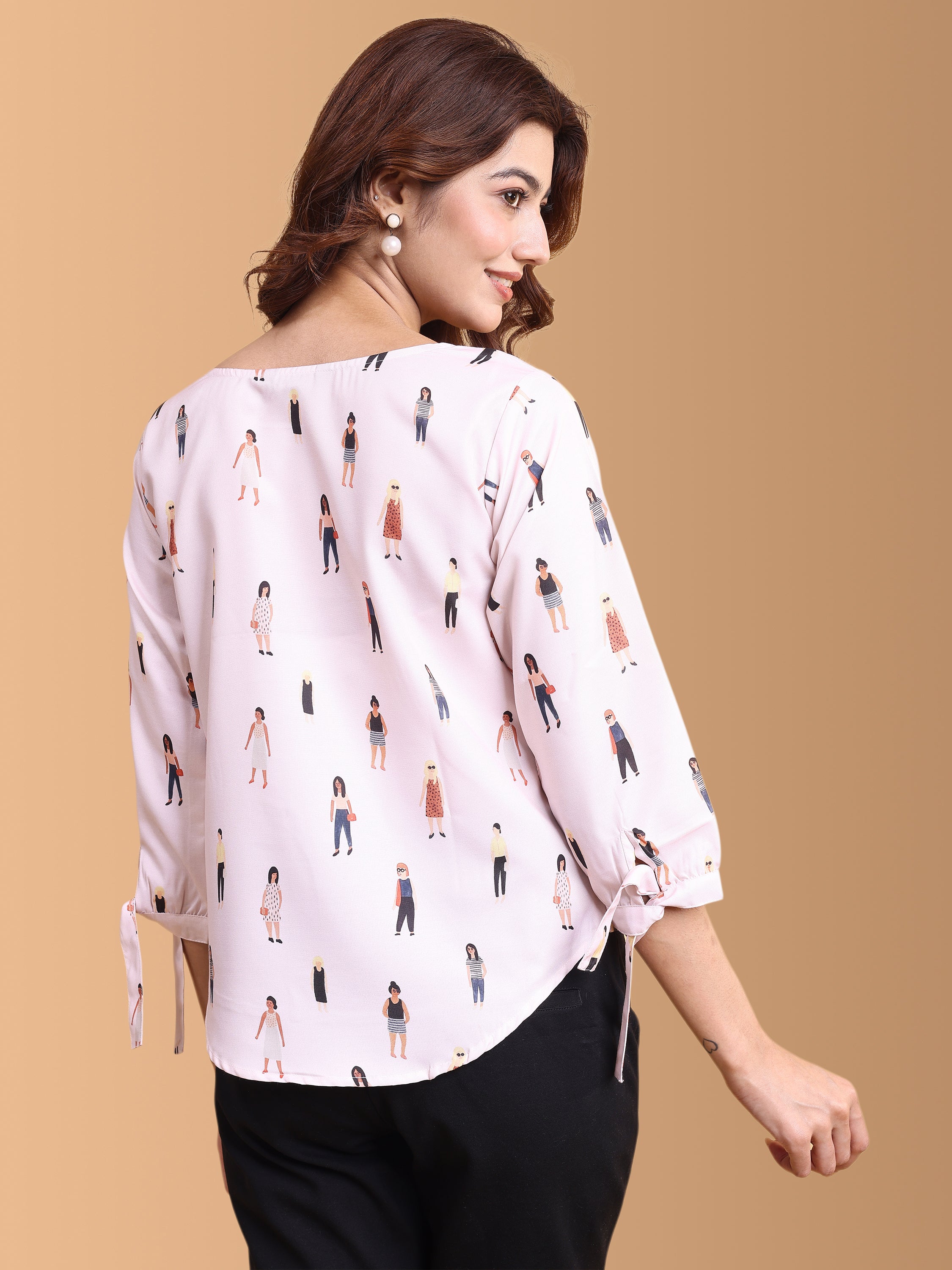 Women People Printed Top