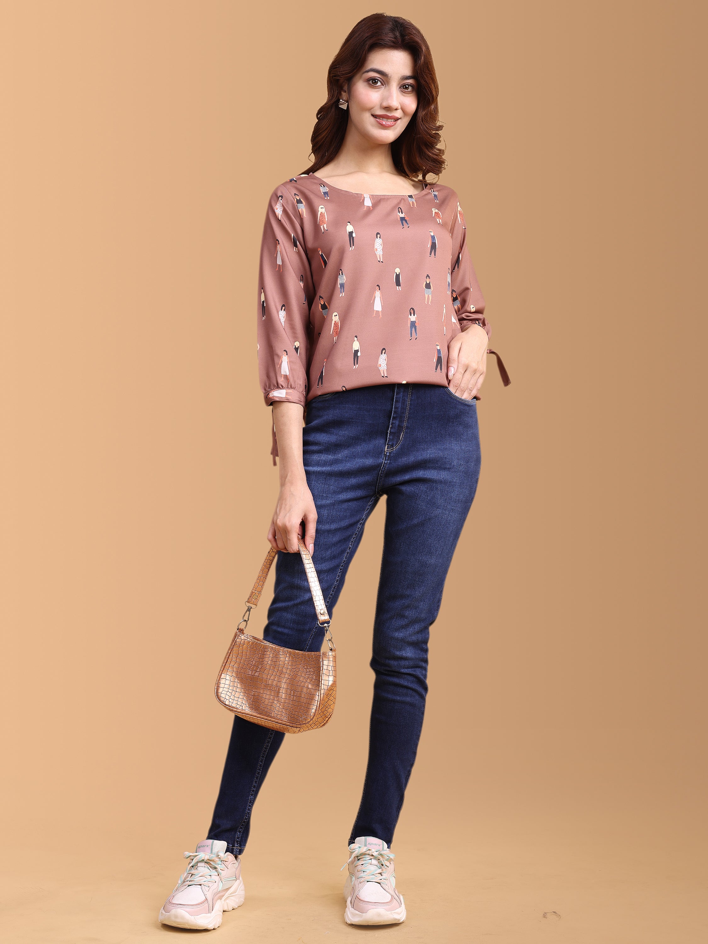 Women People Printed Top