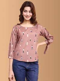 Women People Printed Top