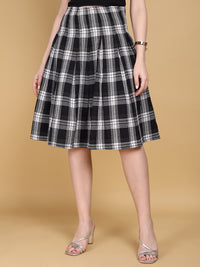 Women Flared Midi Skirt