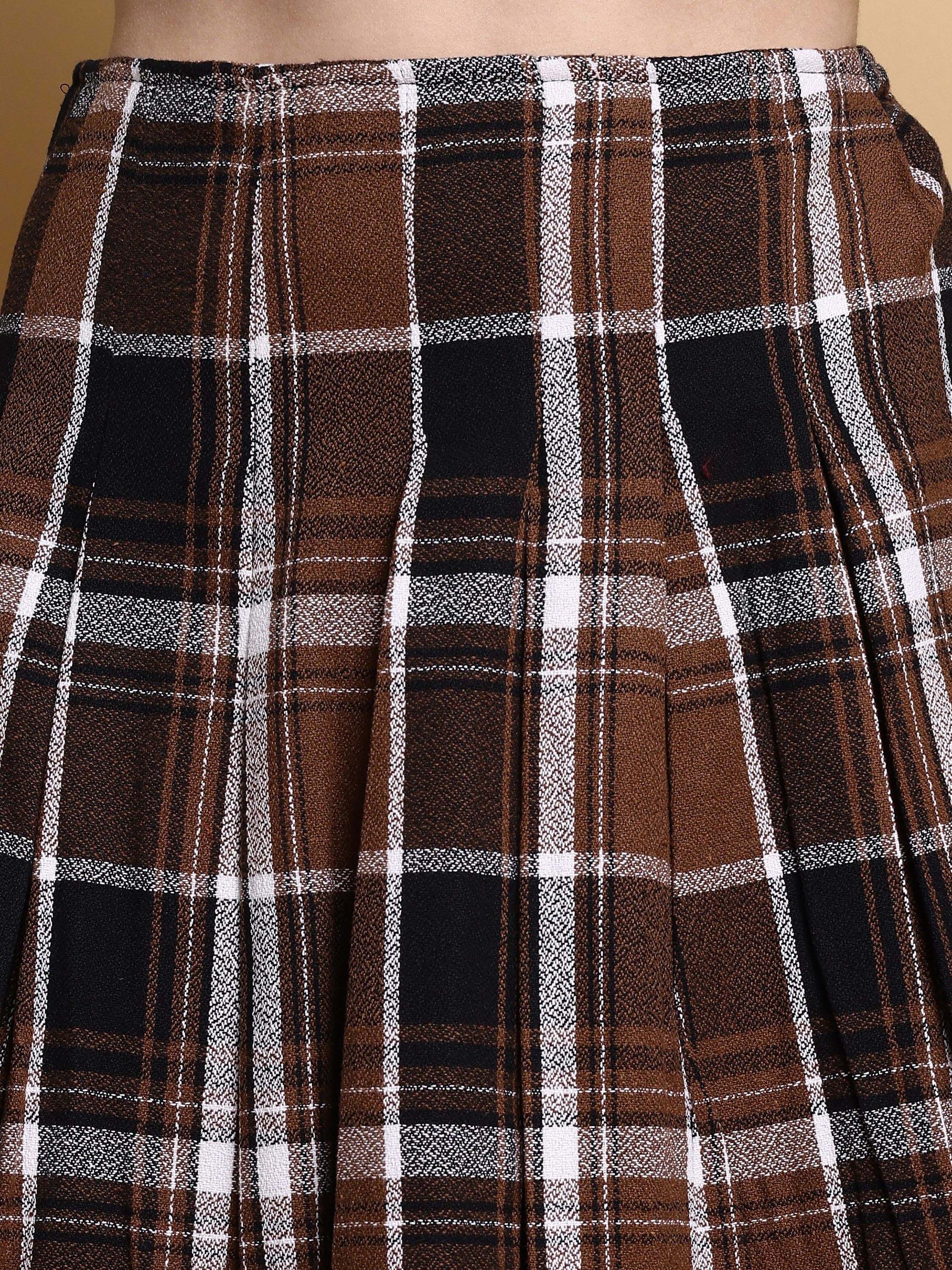 Women Flared Midi Skirt