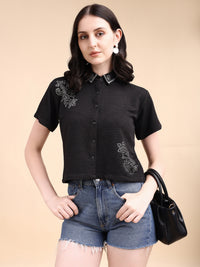 Women Block Printed Shirt