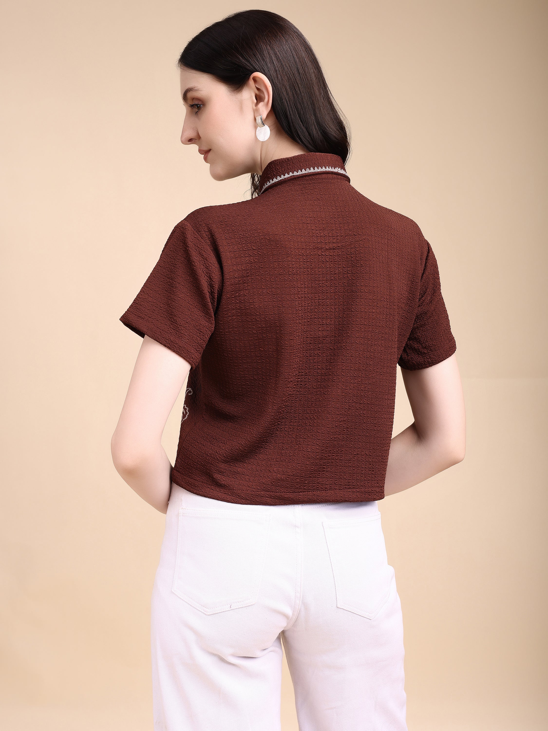 Women Block Printed Shirt