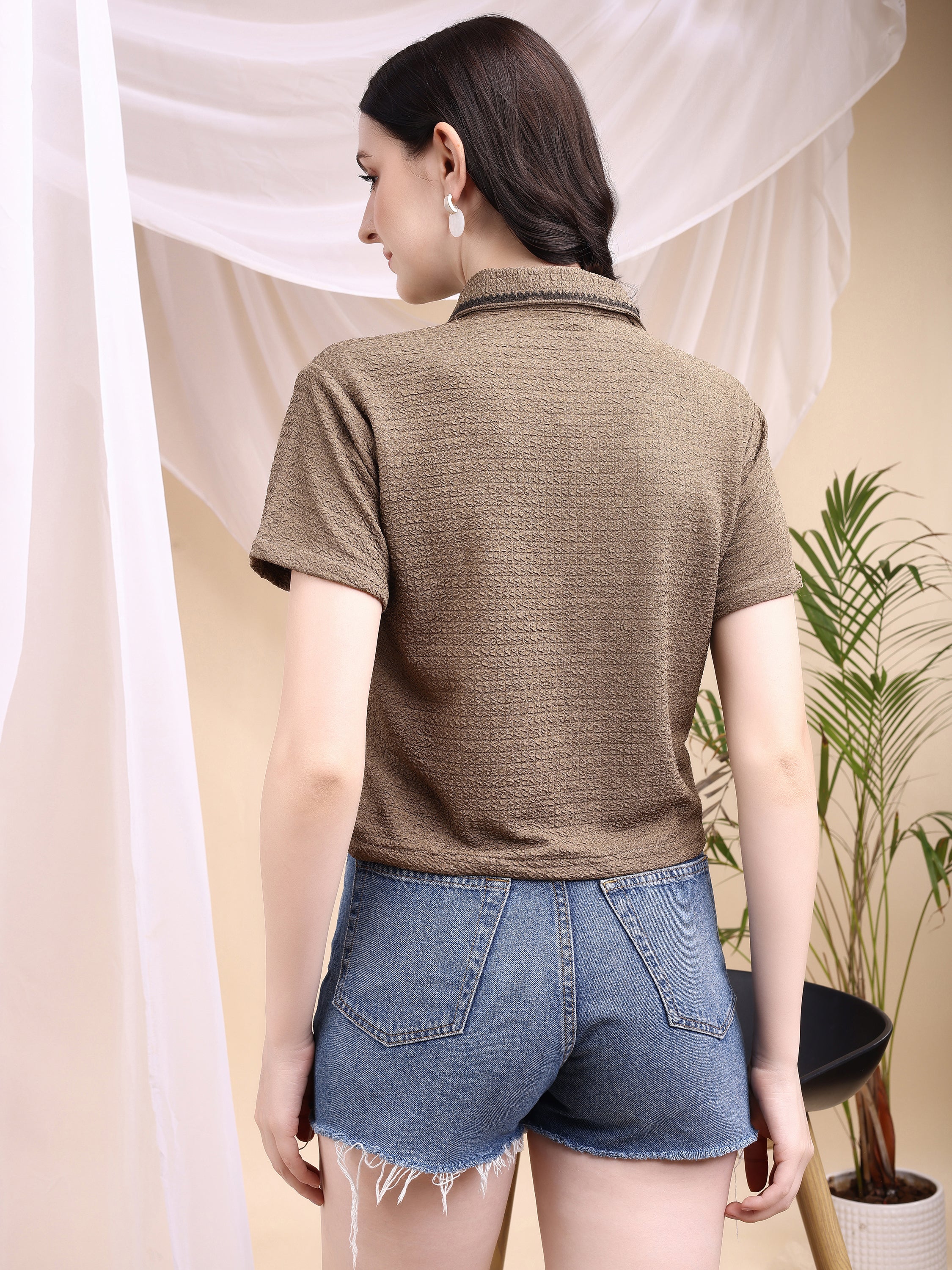 Women Block Printed Shirt