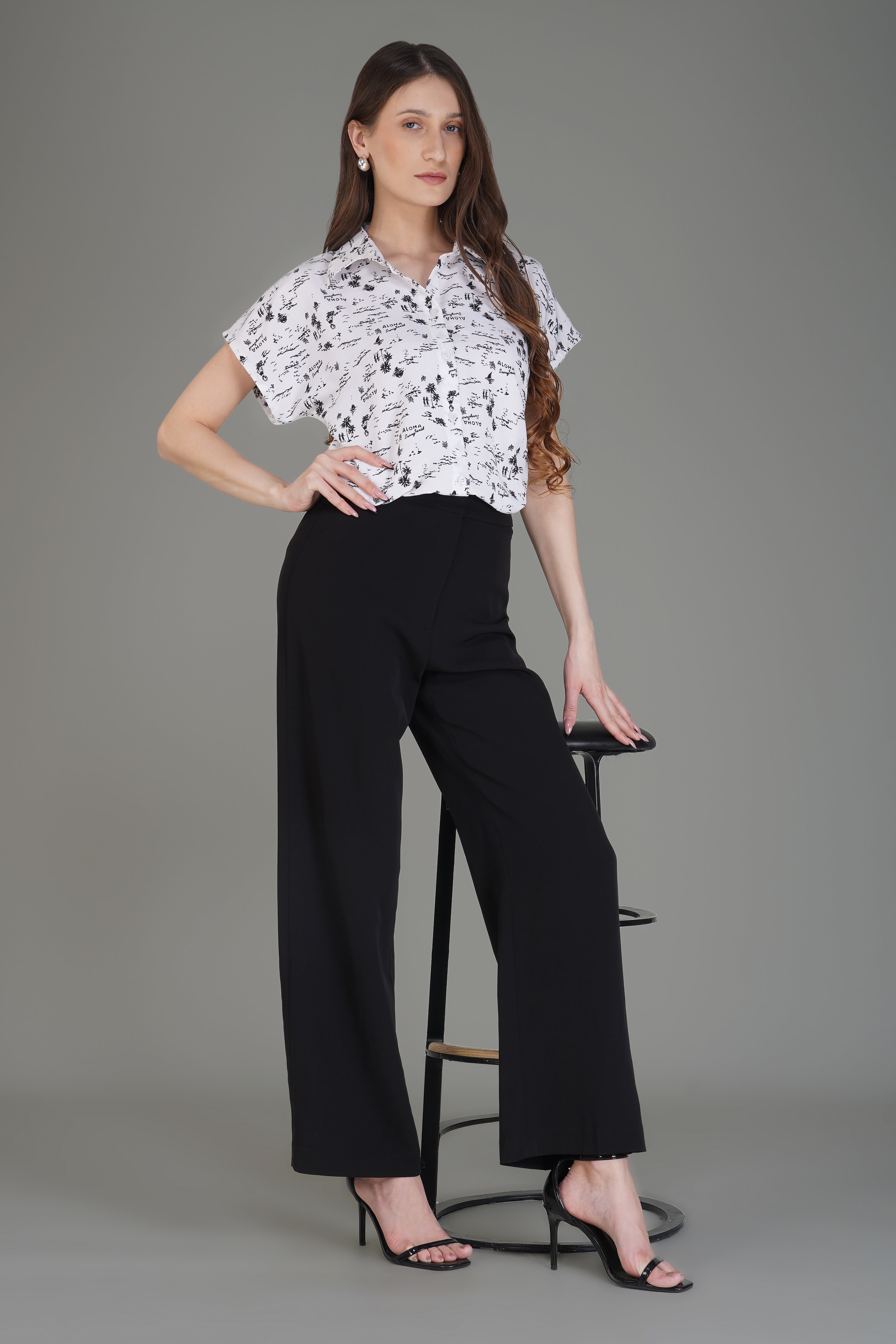 Women Printed Casual Tops