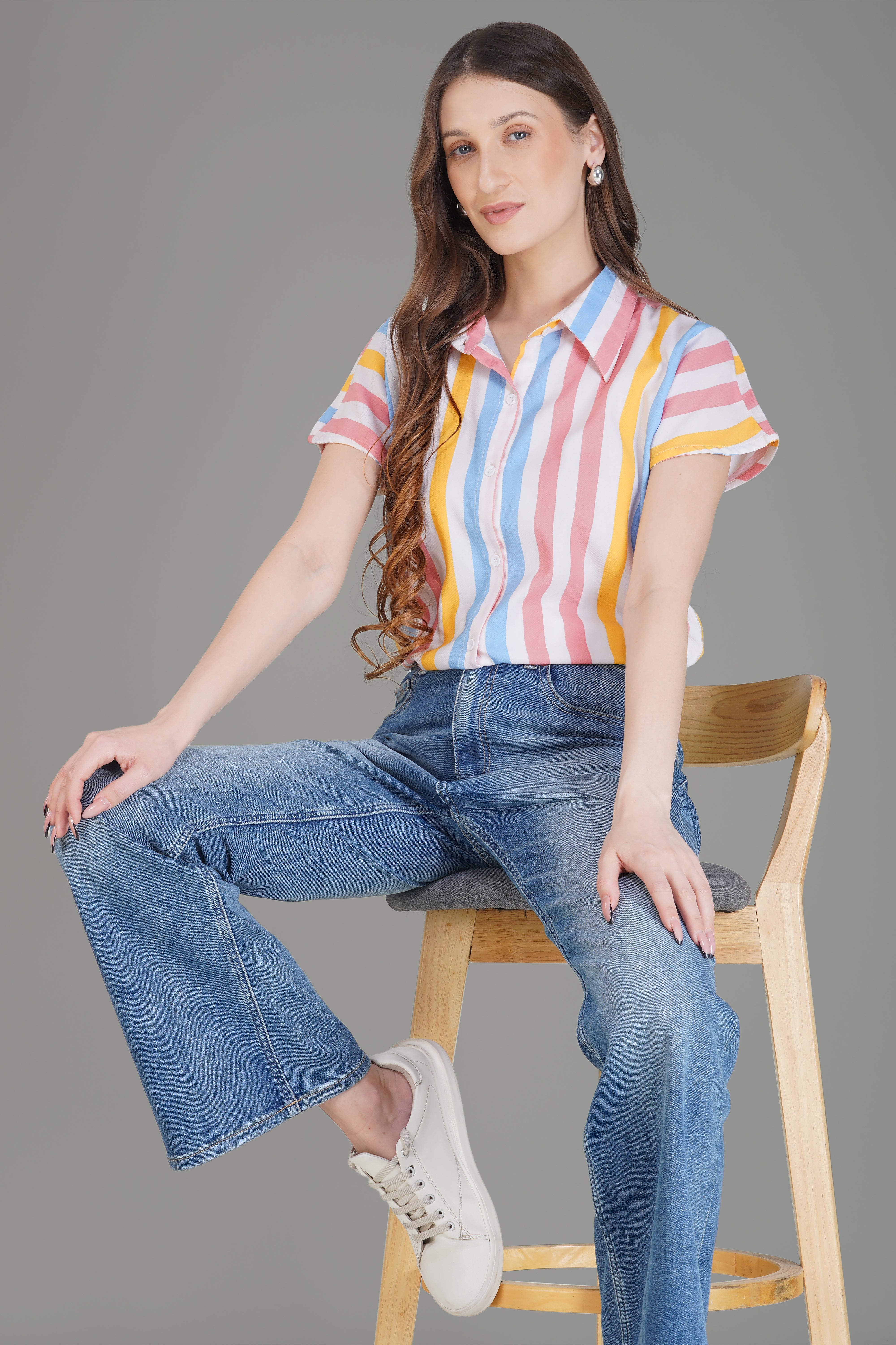 Women Printed Casual Tops