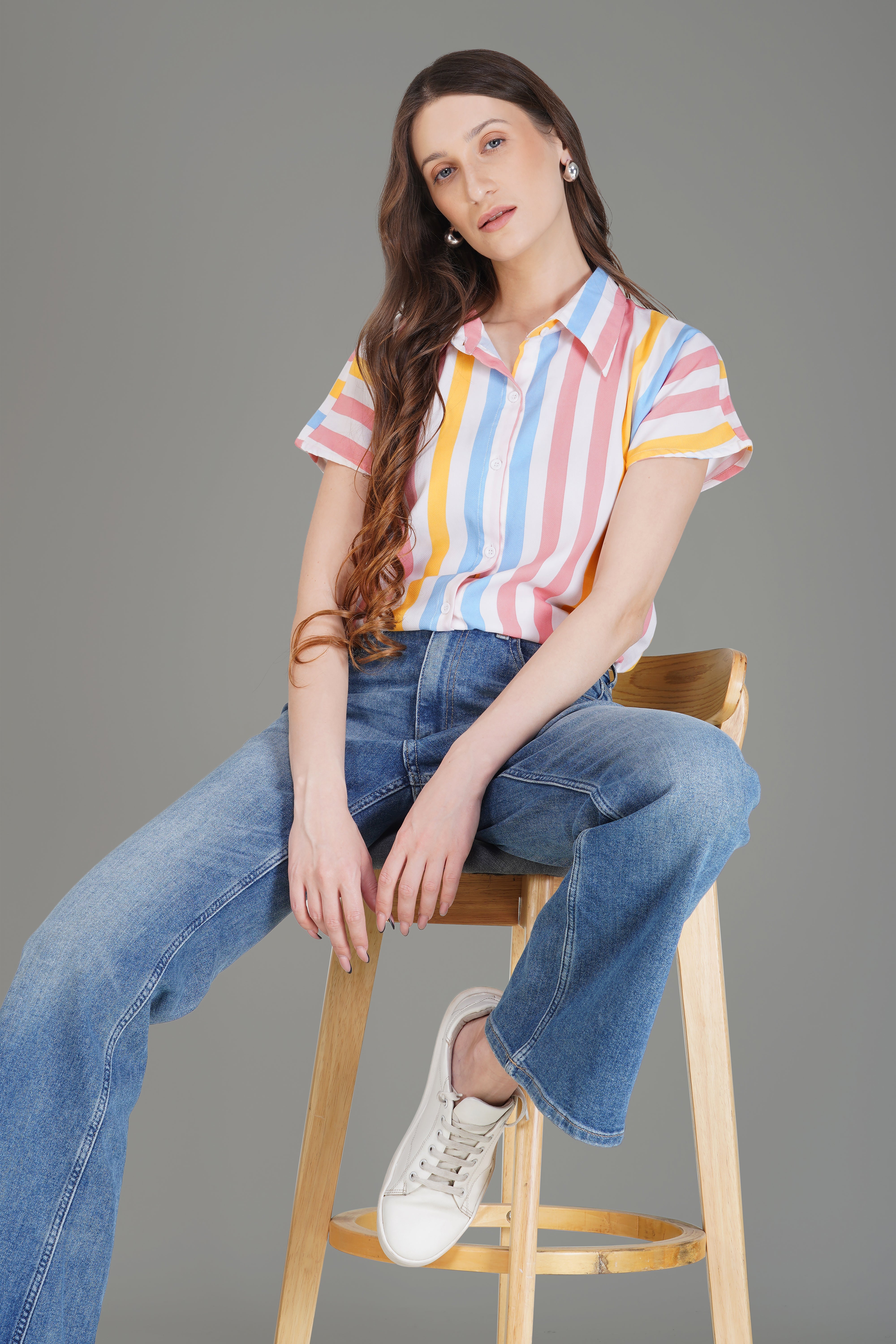 Women Printed Casual Tops