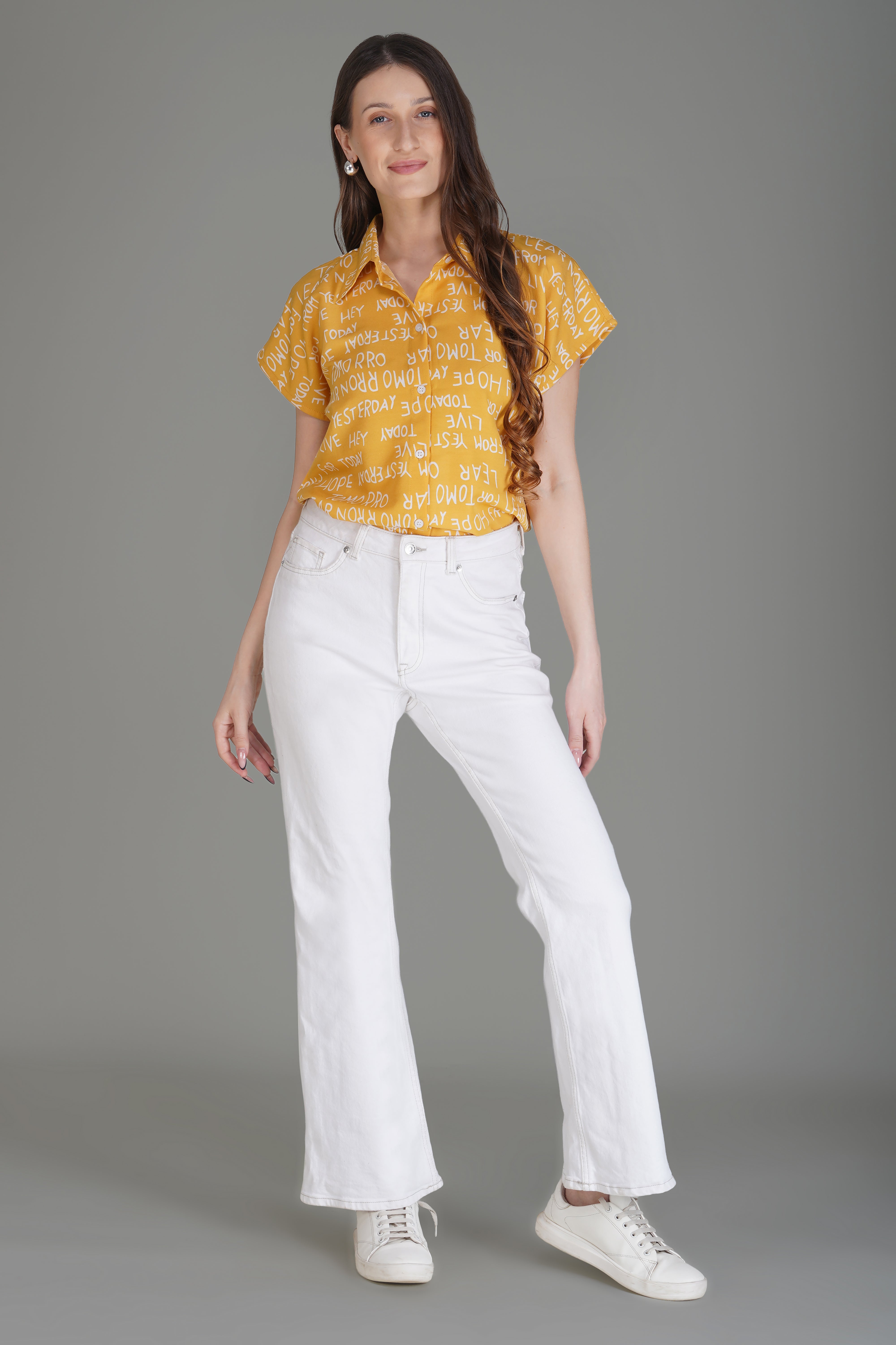 Women Printed Casual Tops
