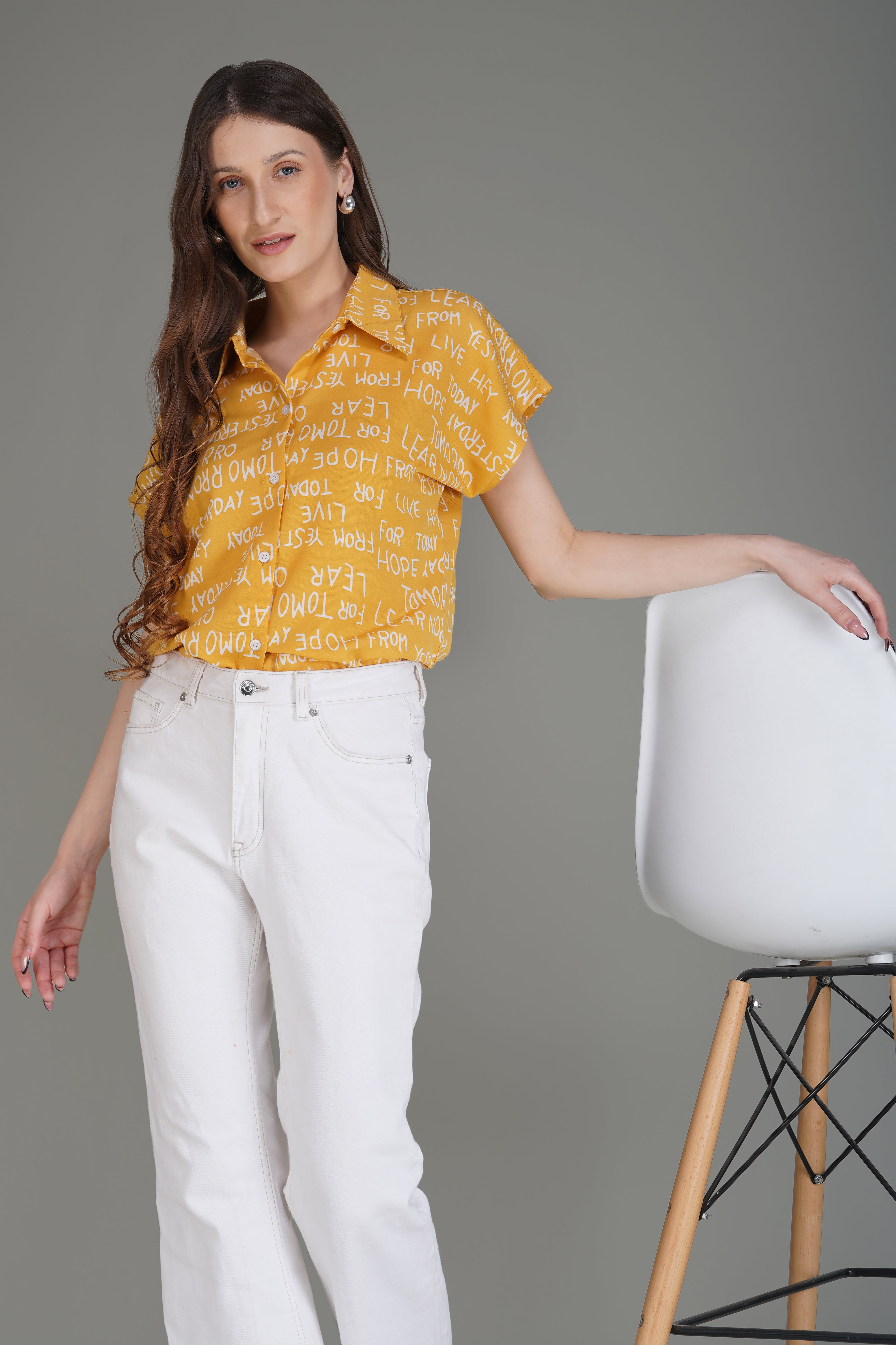 Women Printed Casual Tops