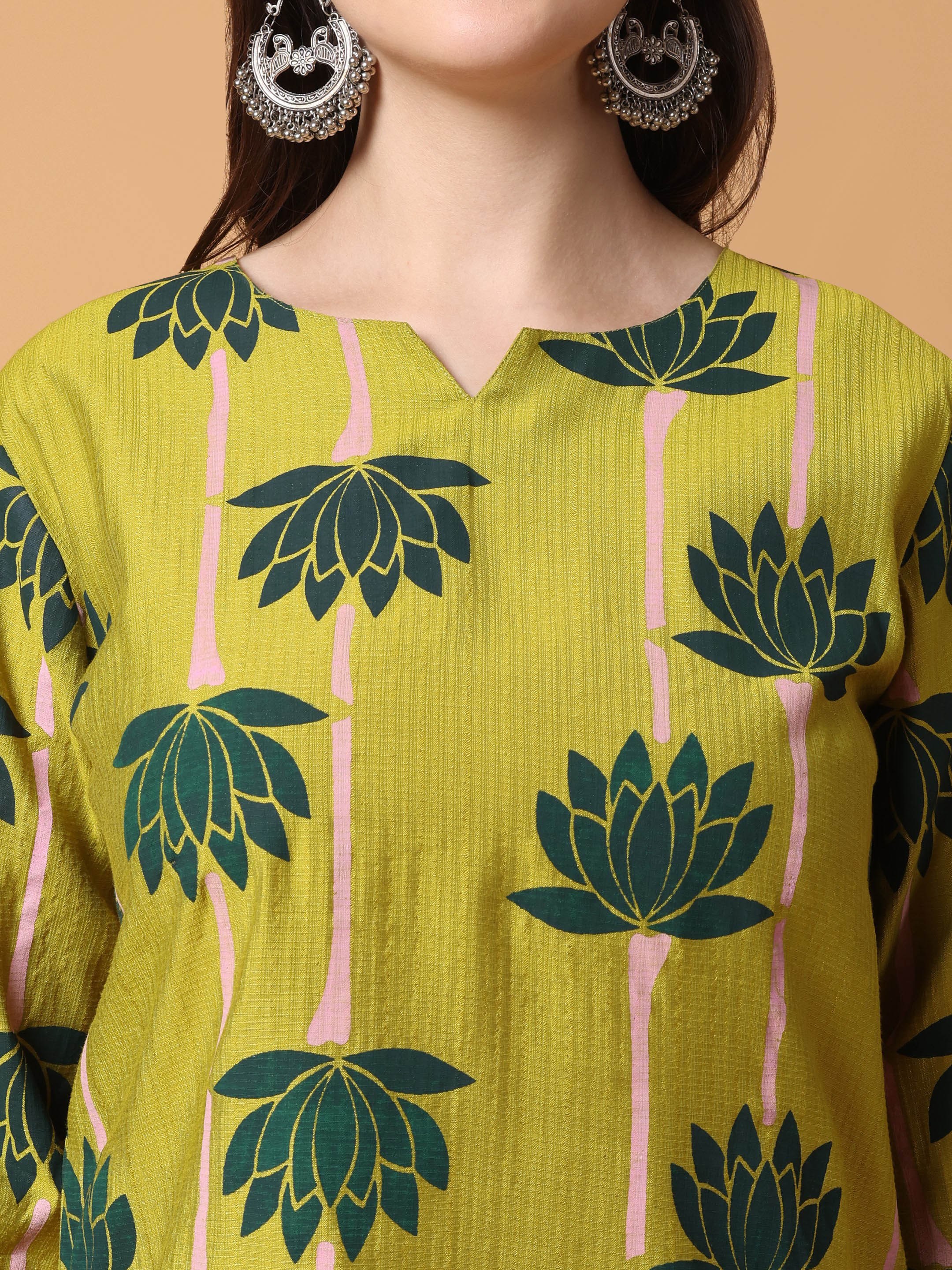 Women Lotus Printed Top