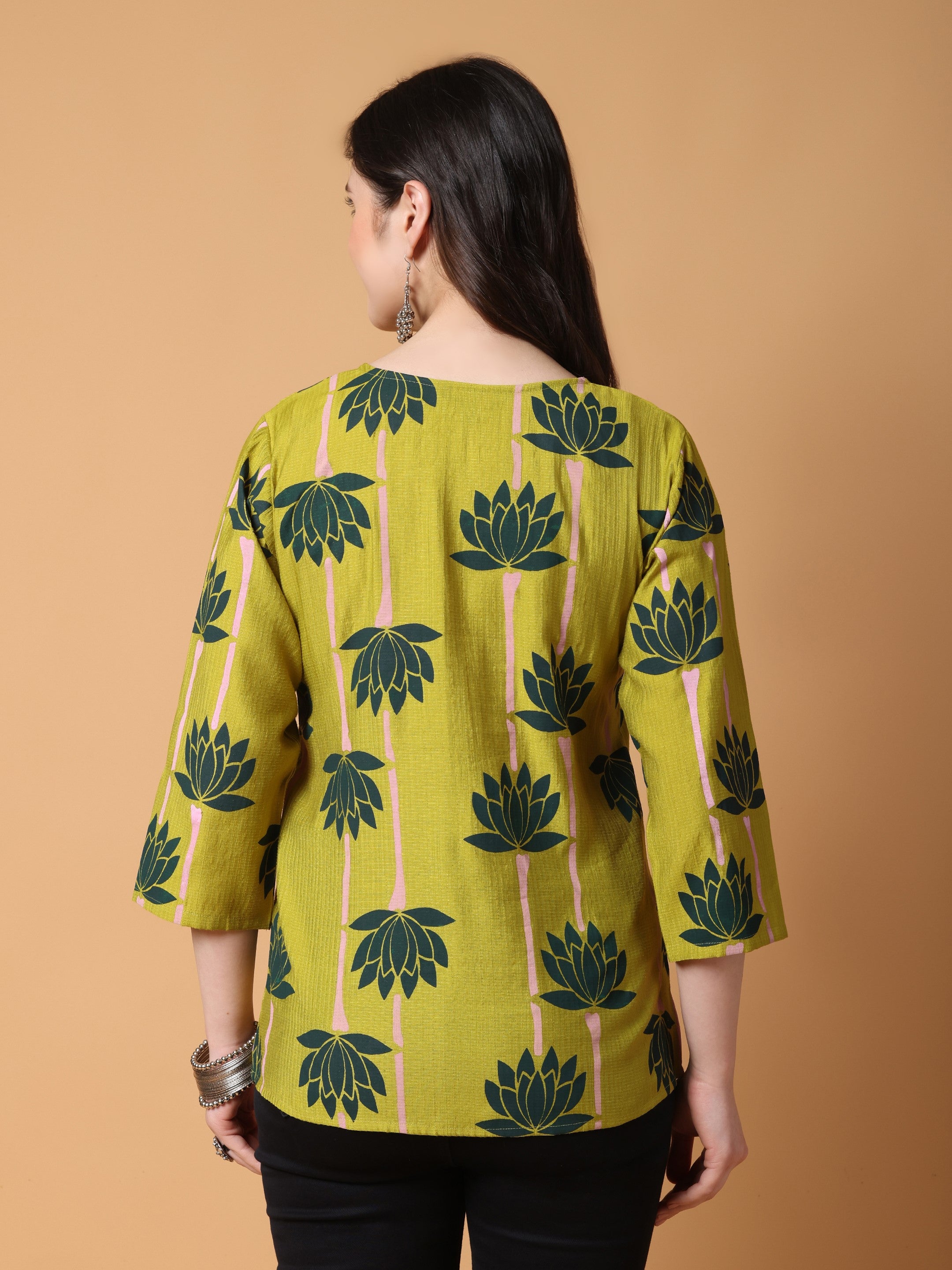 Women Lotus Printed Top